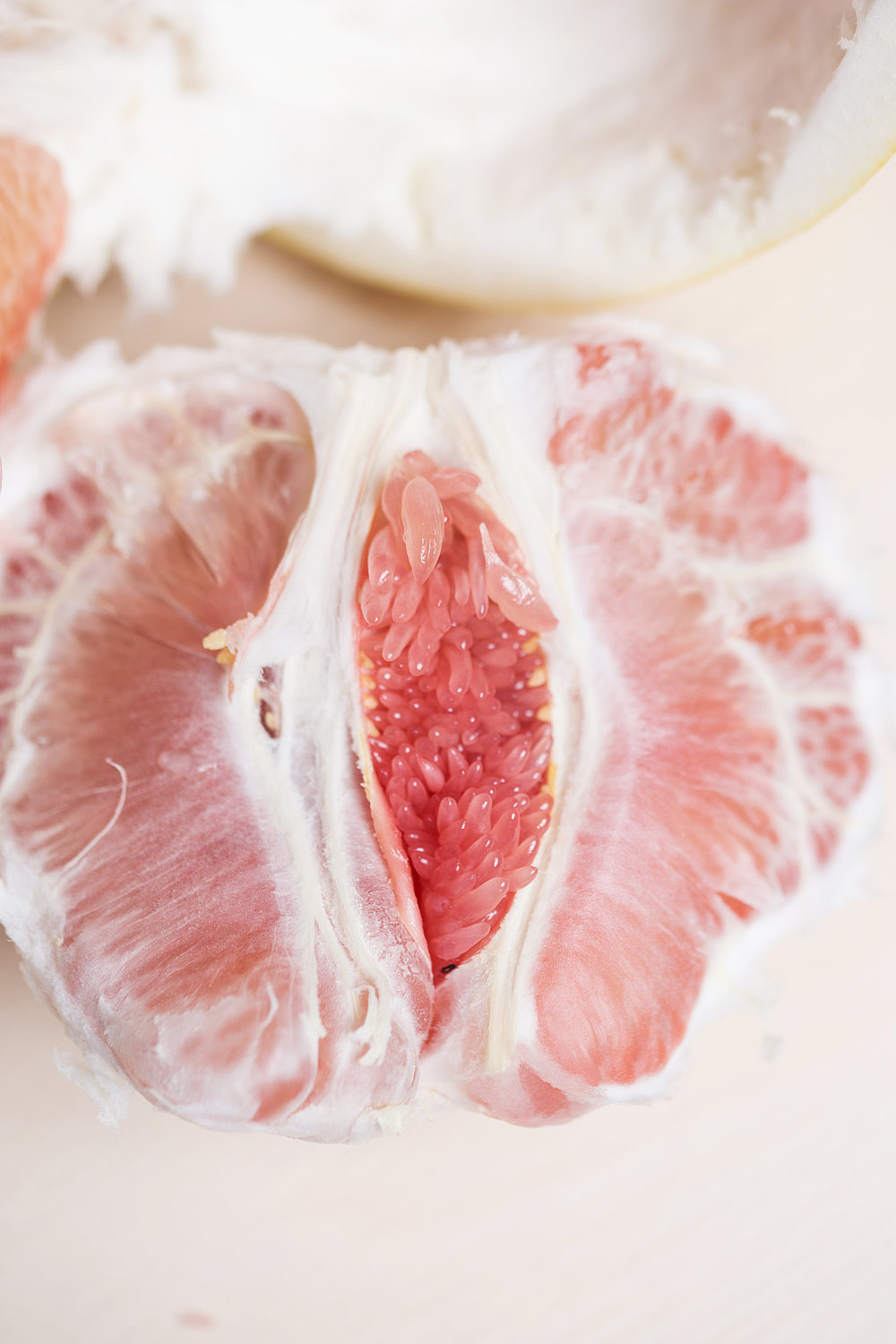 美食摄影|红心柚子