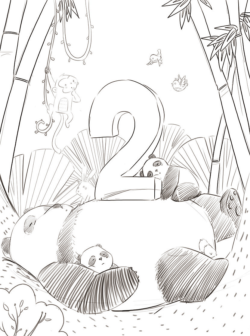 12月时尚插画 儿童插画（图ZMTMxMjA4NjI4） - 儿童插画 - 站酷设计师左森插画工作室原创素材 - 站酷ZCOOL