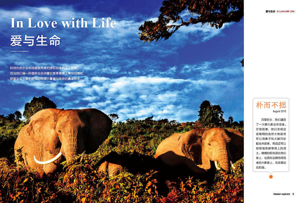 极致探索 旅行宣传画册