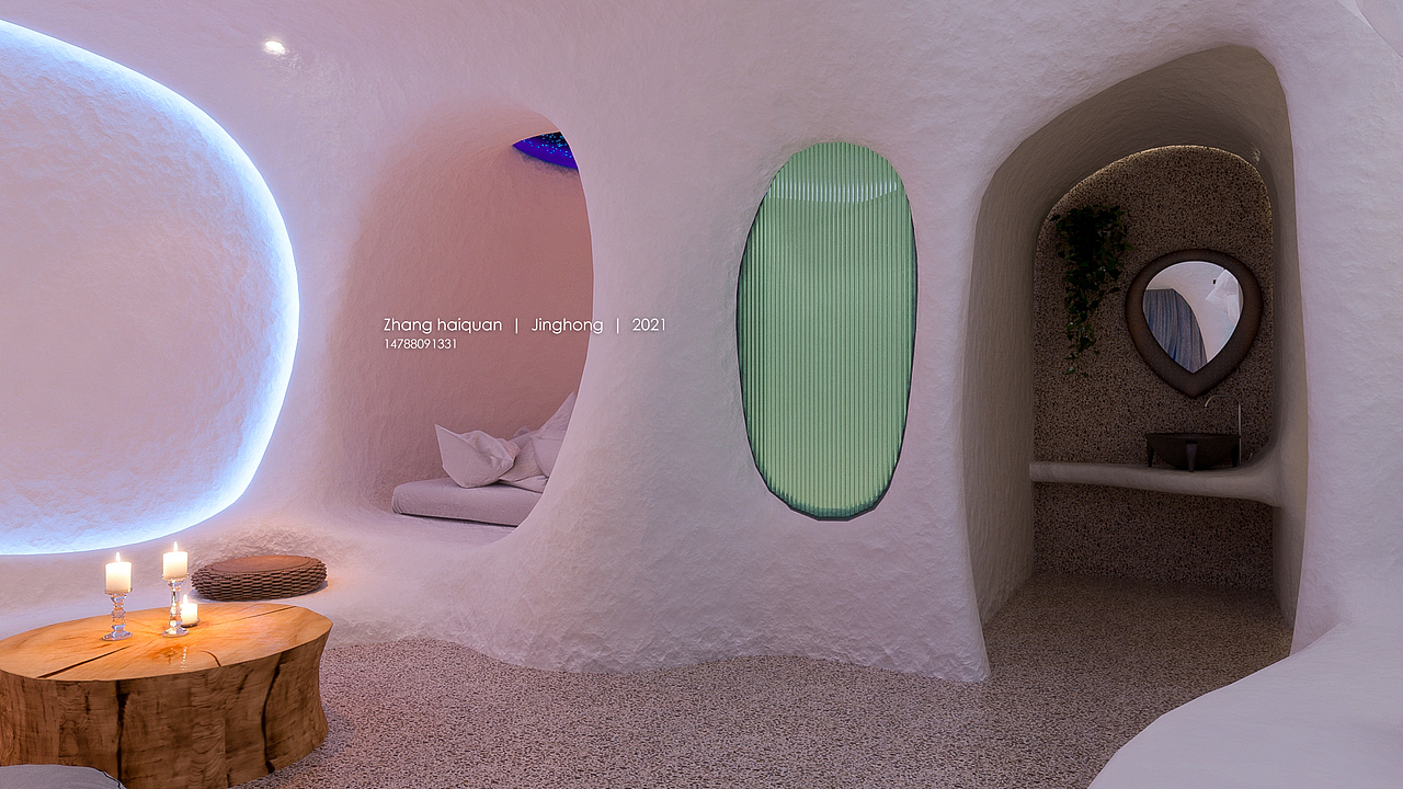 洞穴轻奢酒店设计