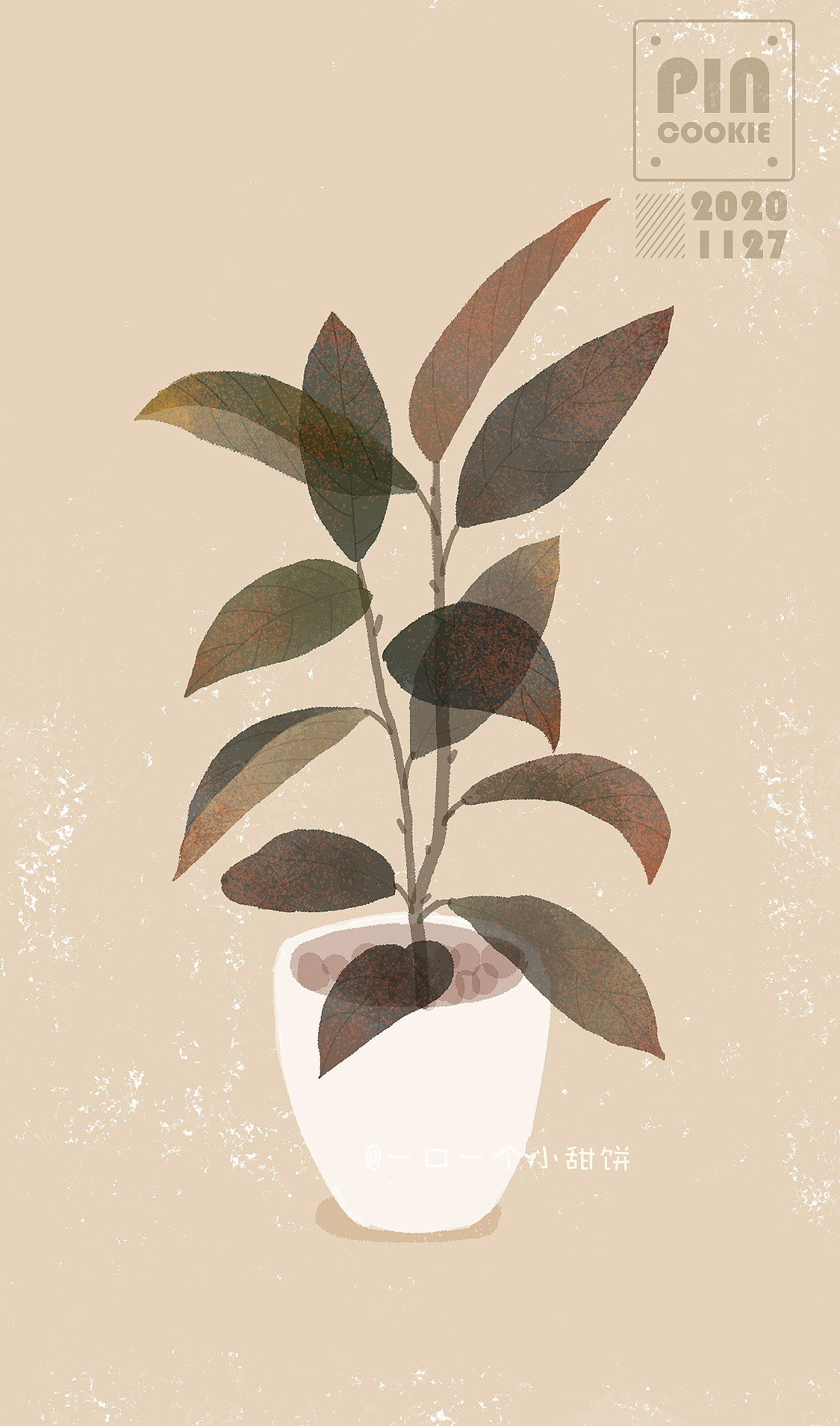 插畫植物練習(xí)（圖ZMjMzNjg0NDMy） - 創(chuàng)作習(xí)作 - 站酷設(shè)計(jì)師一口一個(gè)小甜餅原創(chuàng)素材 - 站酷ZCOOL