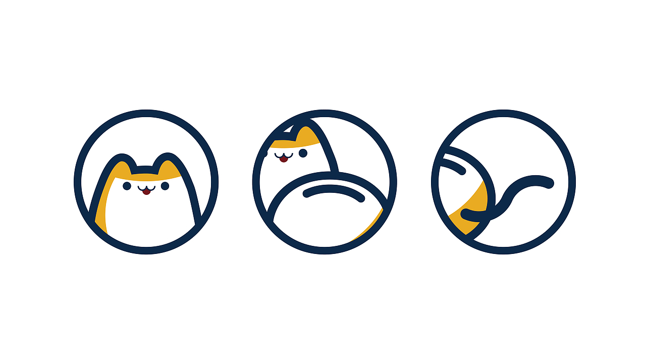 咖啡厅logo设计咖啡厅品牌vi设计卡通logo