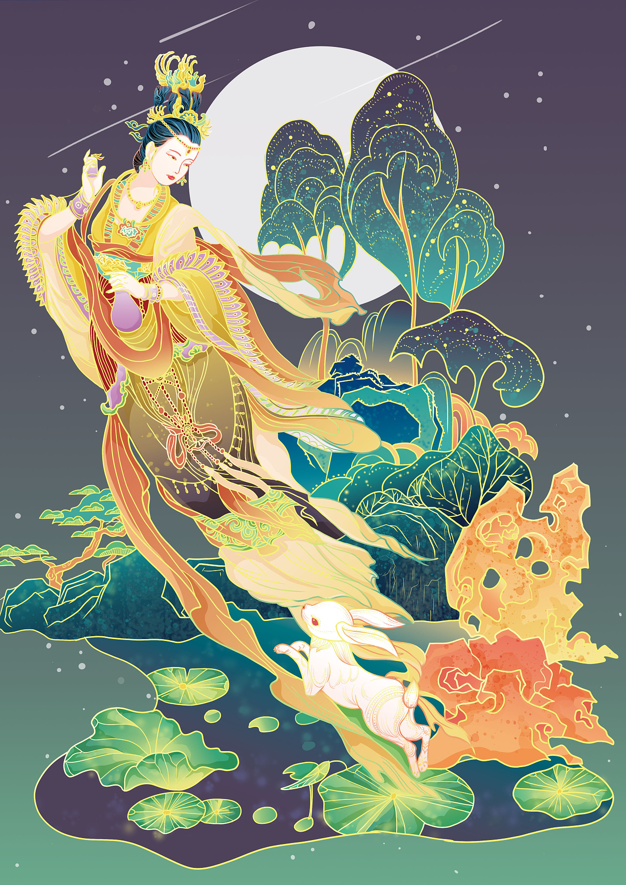 国风包装插画|插画|商业插画|叁月橘子辉煌 - 原创作品 - 站酷 (zcool