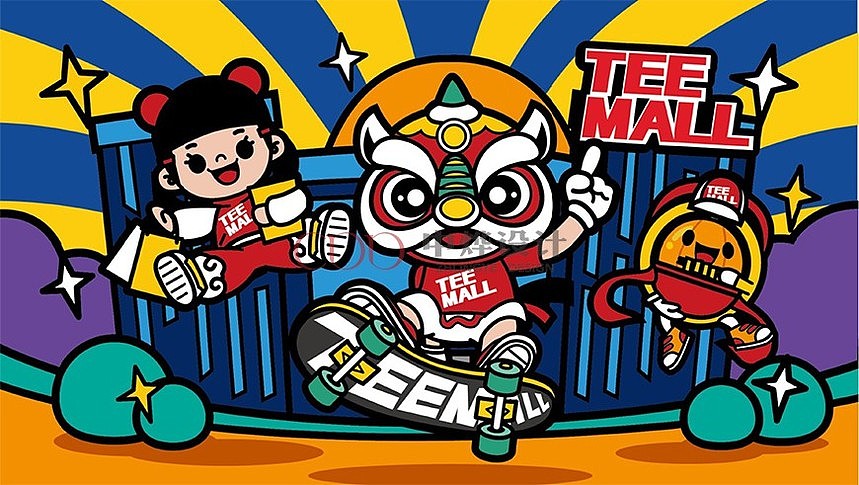 【中烨设计】广东佛山·天河城IP形象