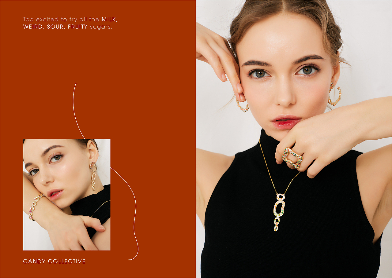 国内首饰品牌-LOOKBOOK（图ZMjU3NTMxNzky） - 书籍/画册 - 站酷设计师为什么不能叫S原创素材 - 站酷ZCOOL