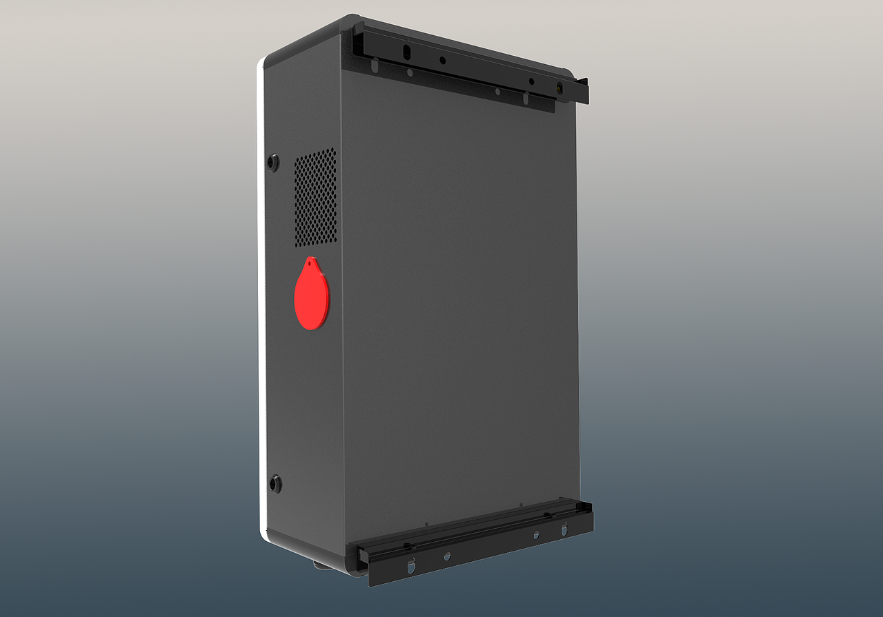 15kw壁挂单枪交流充电桩 效果图（图ZMjAzODk4MjA4） - 工业用品/机械 - 站酷设计师温馨精灵原创素材 - 站酷ZCOOL