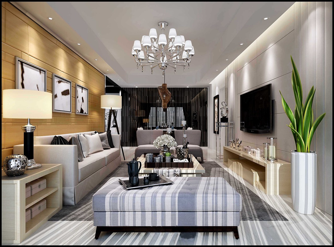 丹东方林装饰新中式庭院