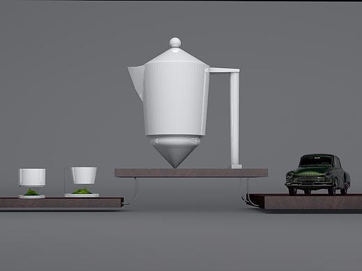 “悬”壶茶具