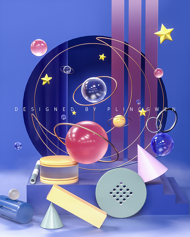 OC第五期学员作品——NiaoNiao的C4D课堂（下）（图ZMTc5NjY2Mjky） - 场景 - 站酷设计师我就是NiaoNiao原创素材 - 站酷ZCOOL