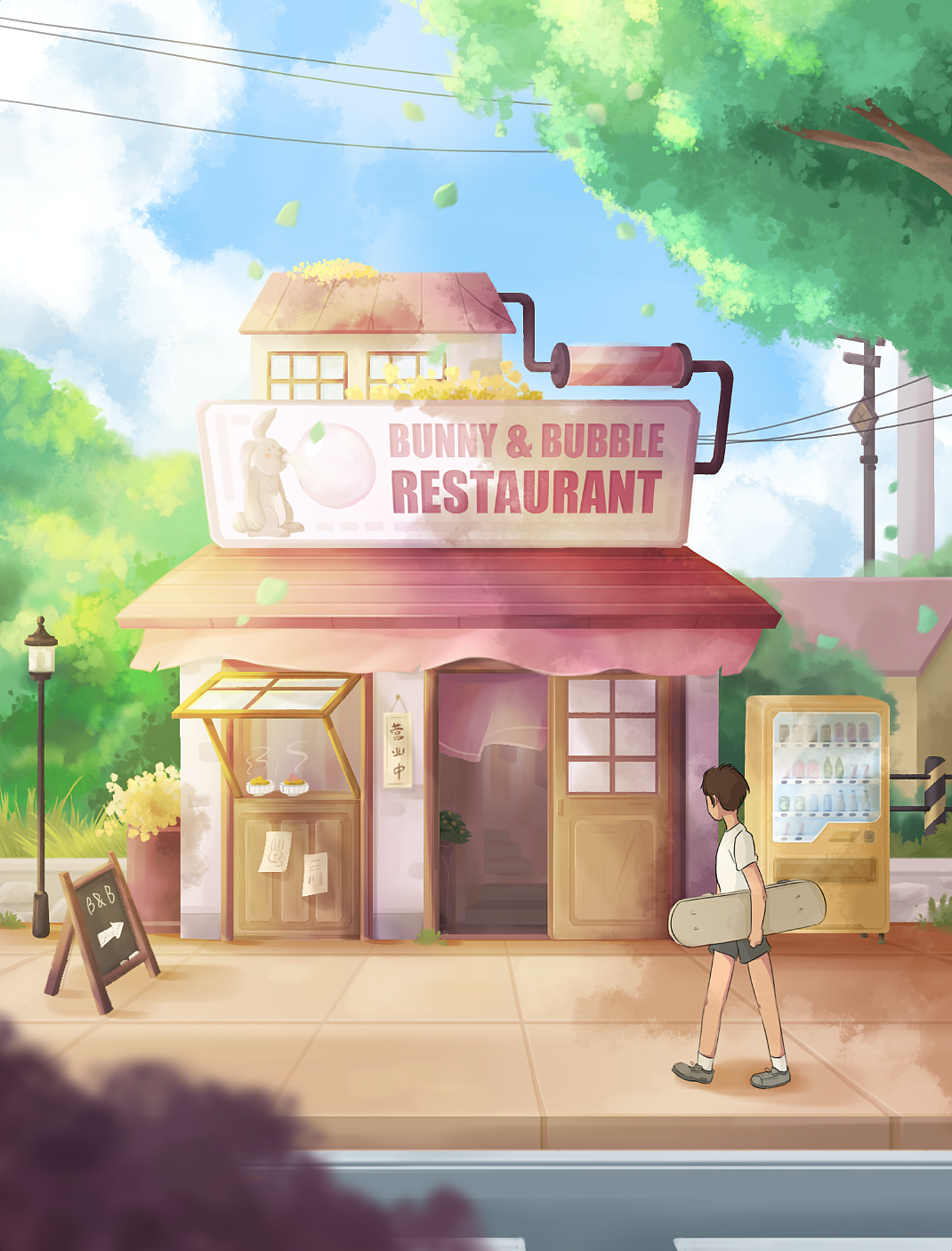 插画创作 | 光（更新近期日常）（图ZMjY4ODEyNTc2） - 创作习作 - 站酷设计师Rooowanz原创素材 - 站酷ZCOOL