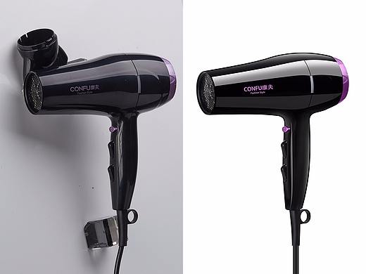 吹风筒修图教程，关注留言获取分层PSD