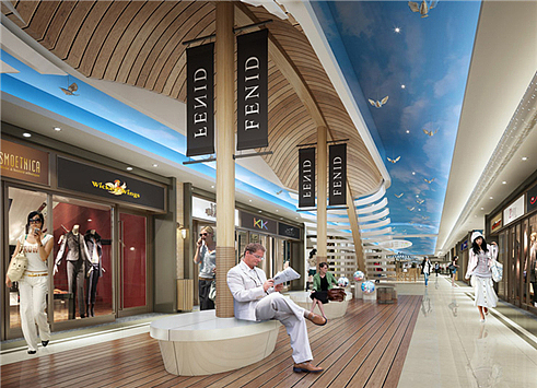 天都黑了那些让人逛到忘记时间的室内商业街