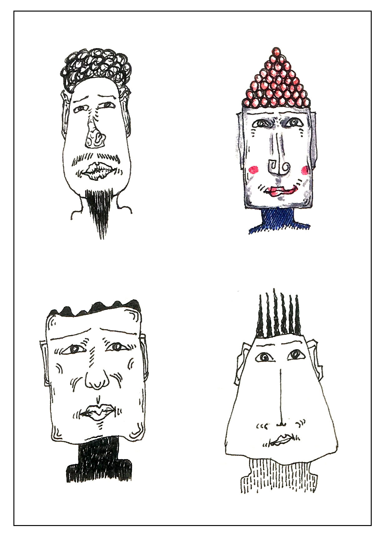 《南南丑画》——万像