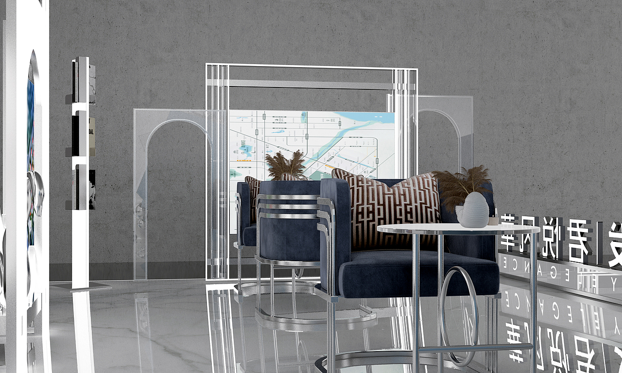 地产商场临展设计（已商用，禁抄袭）