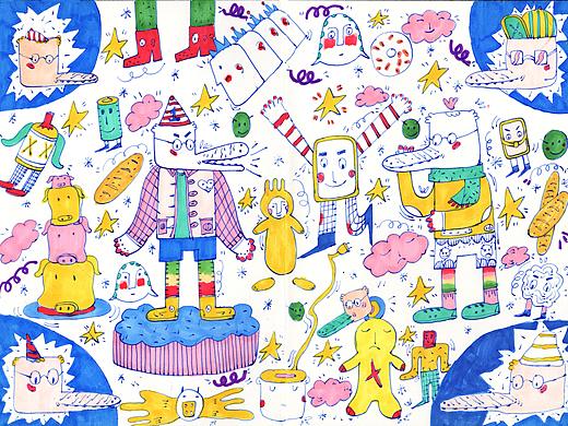 毕业设计 绘本《Daily》 上