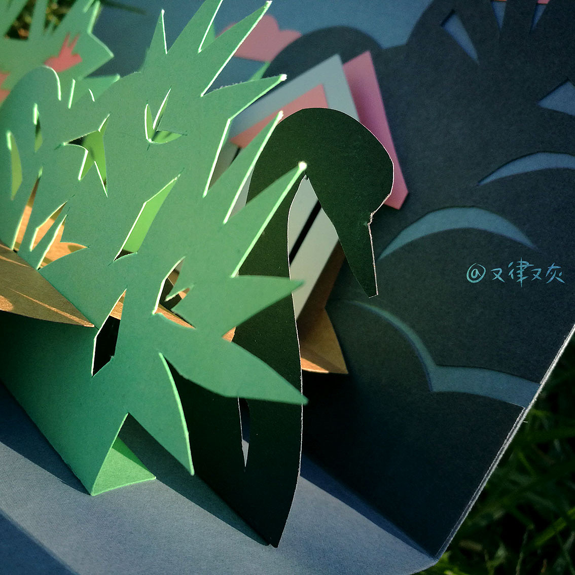 玩纸片日记-原创设计手工制作立体书