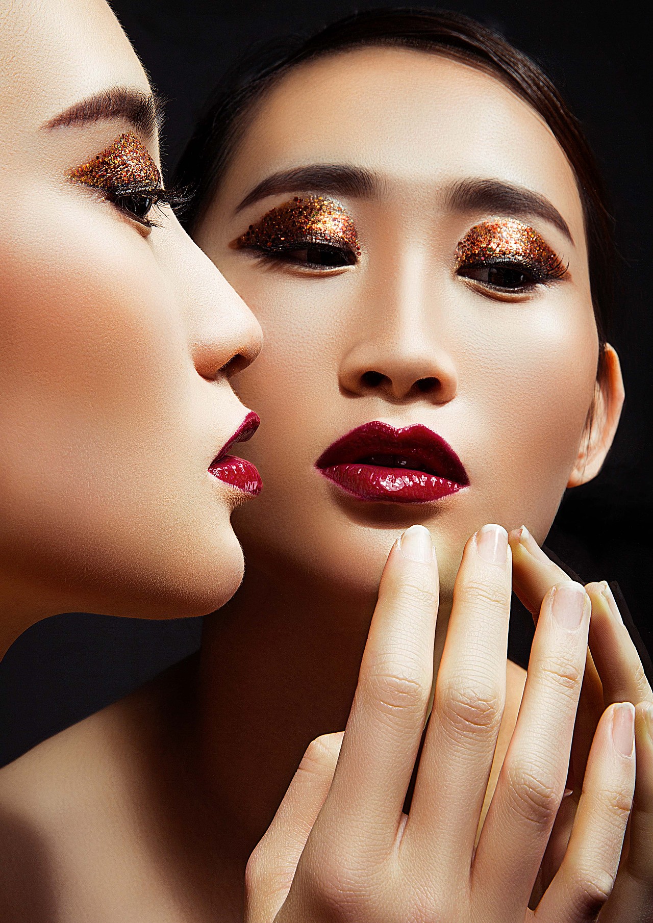 妆面（图ZMzk2NDQxMTY=） - 修图/后期 - 站酷设计师易尚摄影原创素材 - 站酷ZCOOL