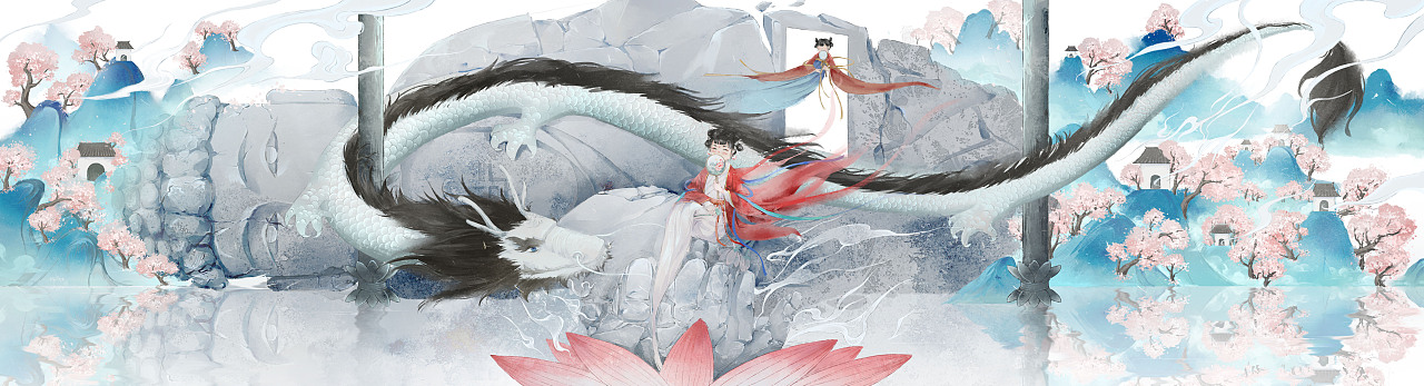 《问妖卷》莲生（图ZMjIwMDkxNjQw） - 绘本 - 站酷设计师平大富原创素材 - 站酷ZCOOL