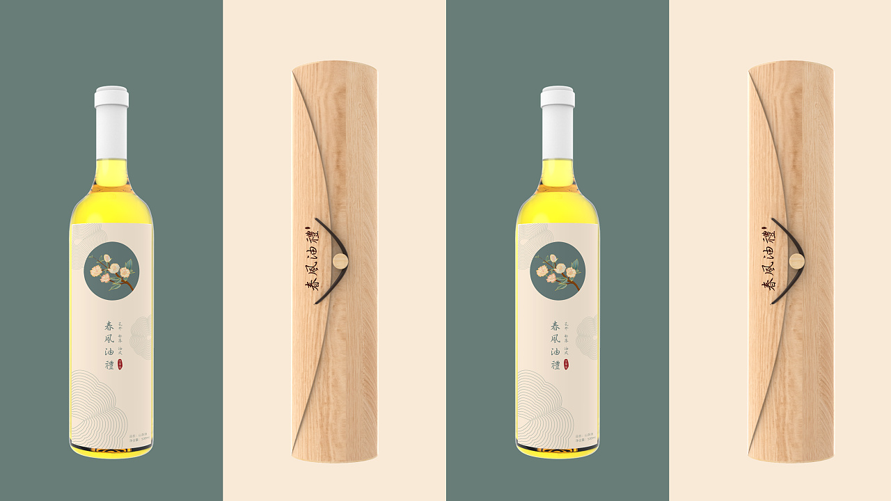 【春风油礼】山茶油包装设计