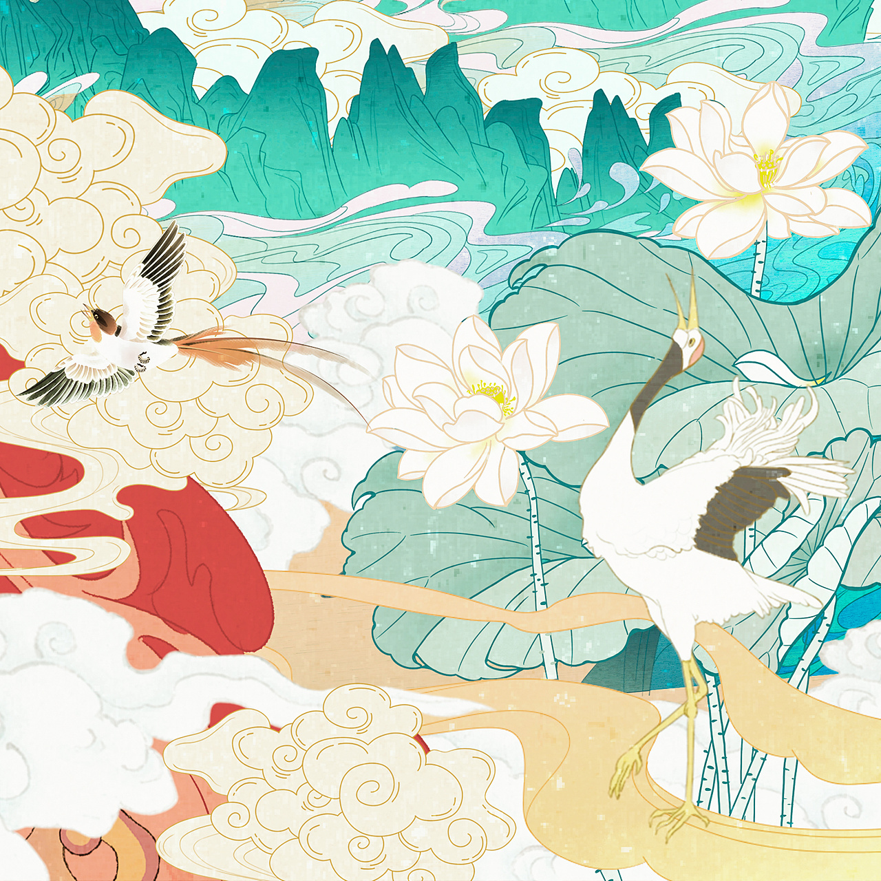 国风【百鸟朝凤】