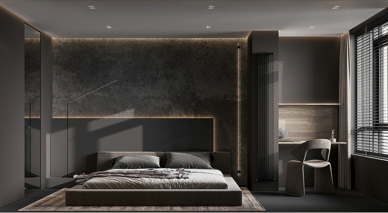 270㎡大平层住宅设计 超高级（图ZMjkzMTM0NTM2） - 家装设计 - 站酷设计师效果图设计莉莉原创素材 - 站酷ZCOOL