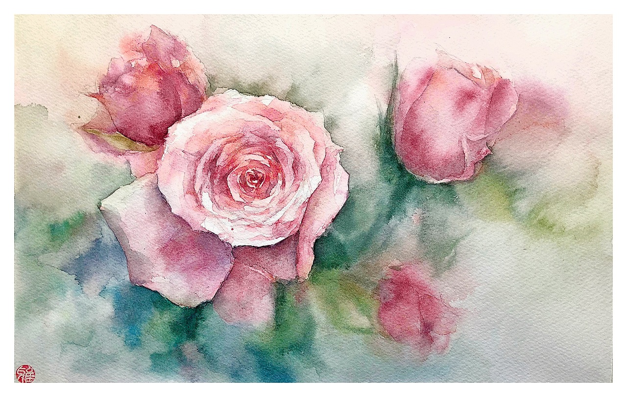 水彩花卉第一辑（图ZMTMxOTMyMzA0） - 商业插画 - 站酷设计师冰盐_Ybin原创素材 - 站酷ZCOOL