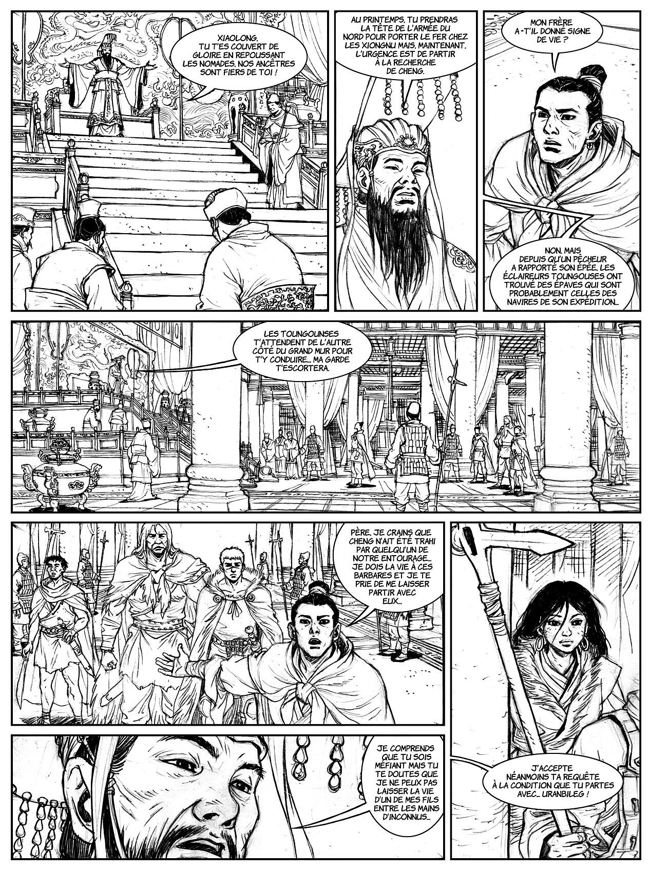 几页法国漫画铅笔草稿（图ZMzk2ODM2OTY=） - 单幅漫画 - 站酷设计师杨咩原创素材 - 站酷ZCOOL