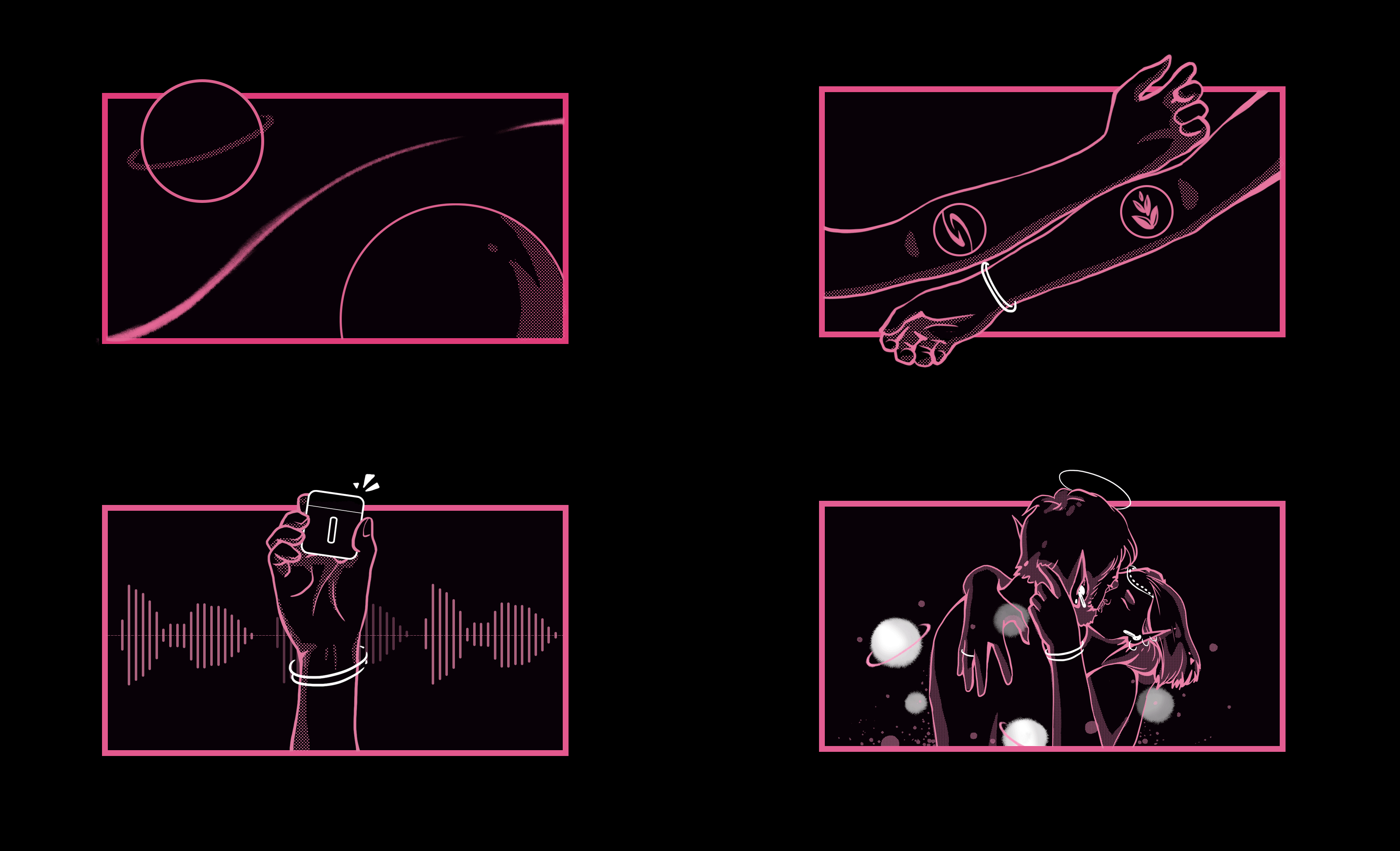 OPPOSITE丨對面星球遇見你丨OPPO Enco 耳機套設(shè)計（圖ZMTkyNTkzMDIw） - 圖案 - 站酷設(shè)計師NarrativeDesign原創(chuàng)素材 - 站酷ZCOOL