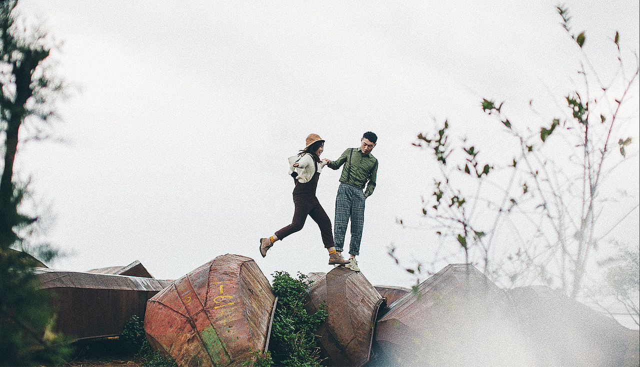 笑起来 动起来的瞬间里更能诠释幸福的本质