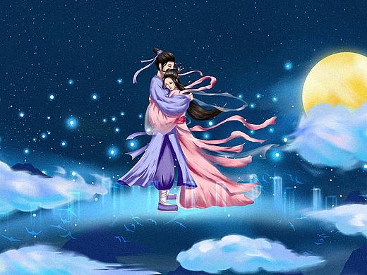 七夕插画
