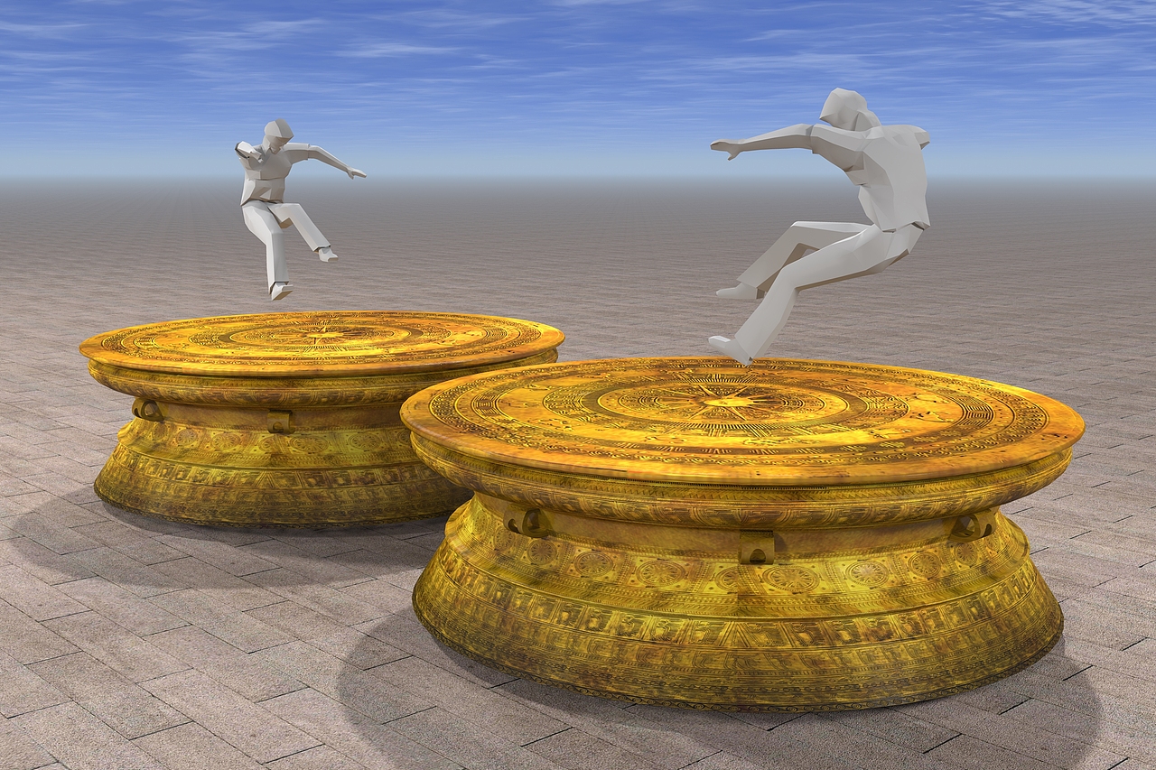 国庆70周年道具装置设计