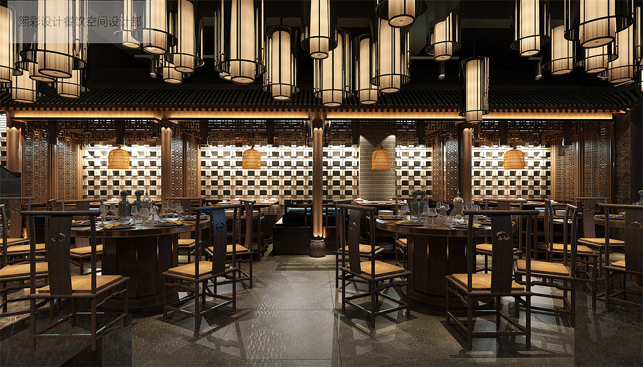 火锅店设计阐述|火锅店铺装修设计|老火锅店装修设计