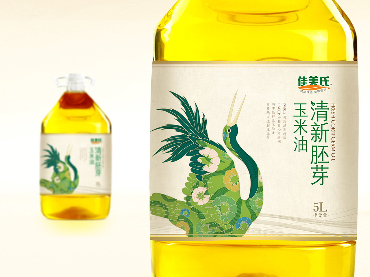 某品牌一组玉米油包装（图ZMTgzMTczNzI=） - 包装 - 站酷设计师tibet_lily原创素材 - 站酷ZCOOL
