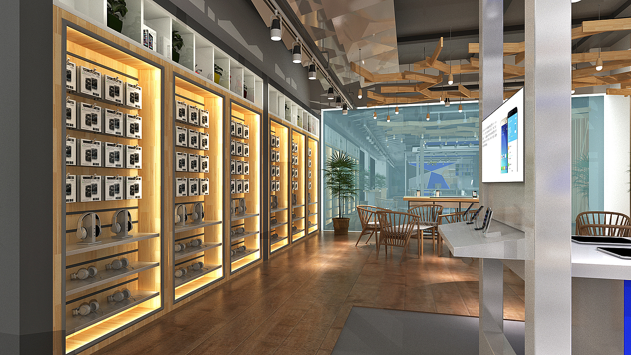 湖南长沙移动营业厅（图ZMTI0NTE3Njk2） - 展陈设计 - 站酷设计师Icannow原创素材 - 站酷ZCOOL