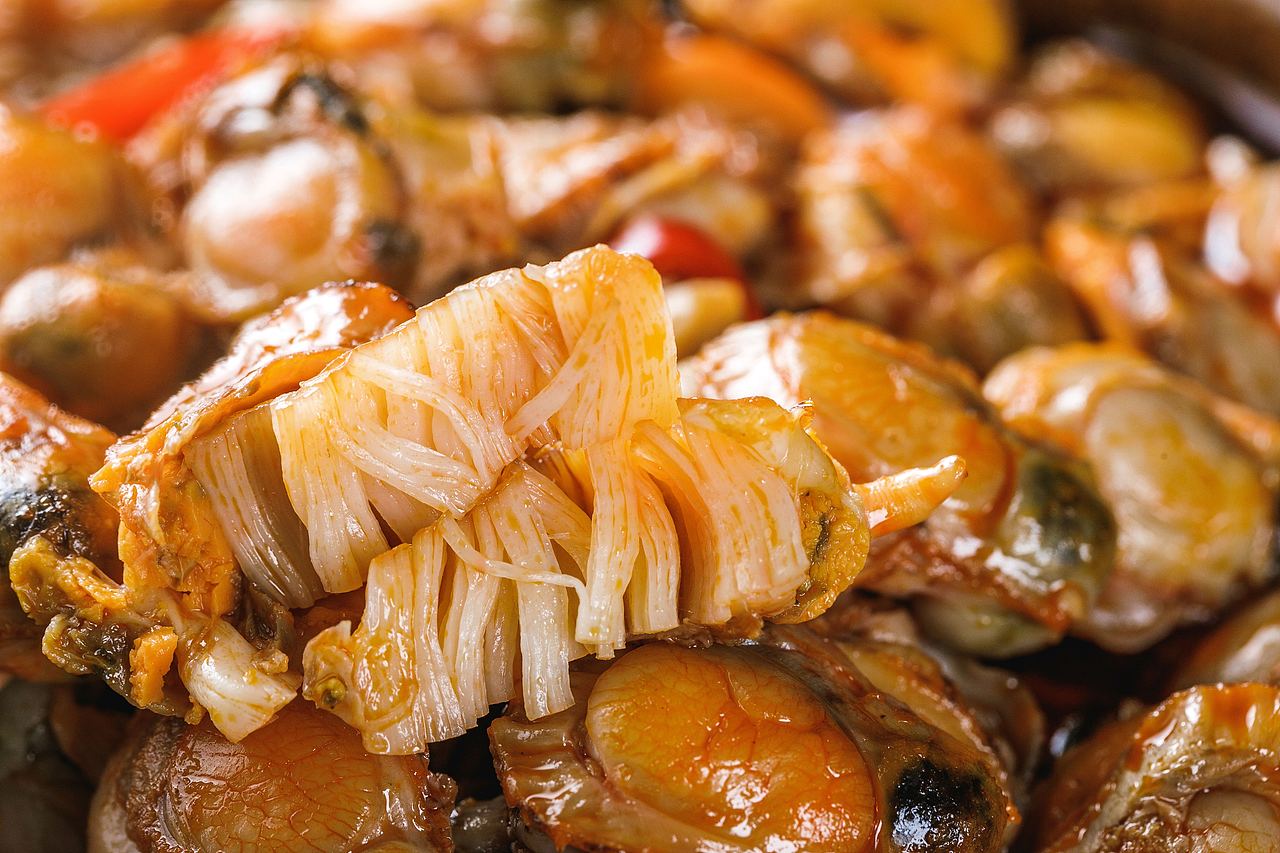 仙贝|花蛤|蒜泥生蚝|八爪鱼|蟹钳|对虾|花雕醉蟹|螺蛳（图ZMjExMDgwMTc2） - 产品摄影 - 站酷设计师烟台美食摄影师酋原创素材 - 站酷ZCOOL