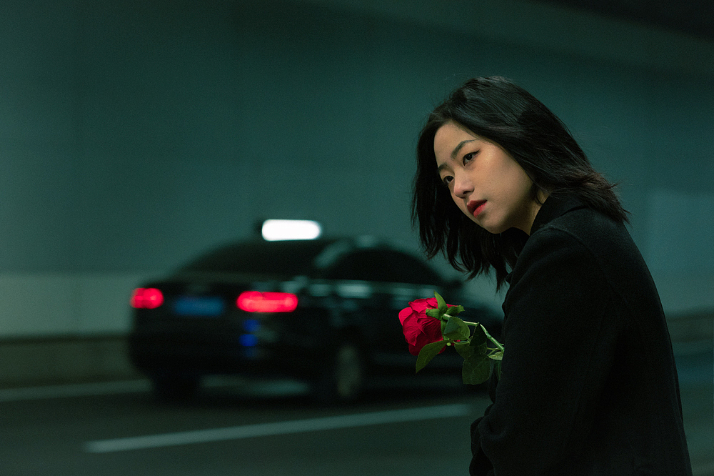 隧道情绪风写真