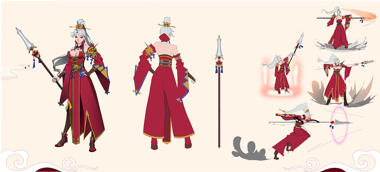 放一个去年的古风角色设定