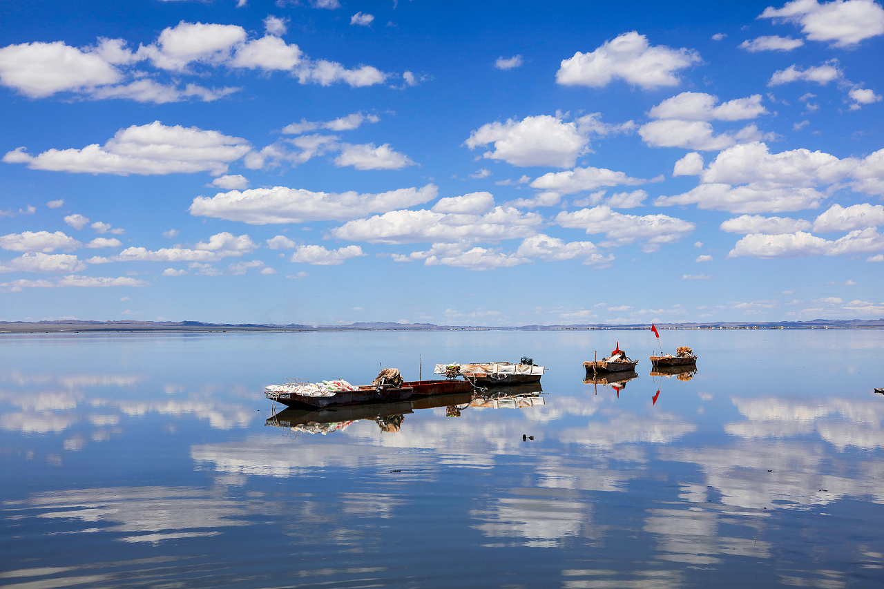 巴里坤湖景区图片
