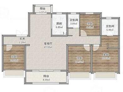 兖州幸福里户型图大全