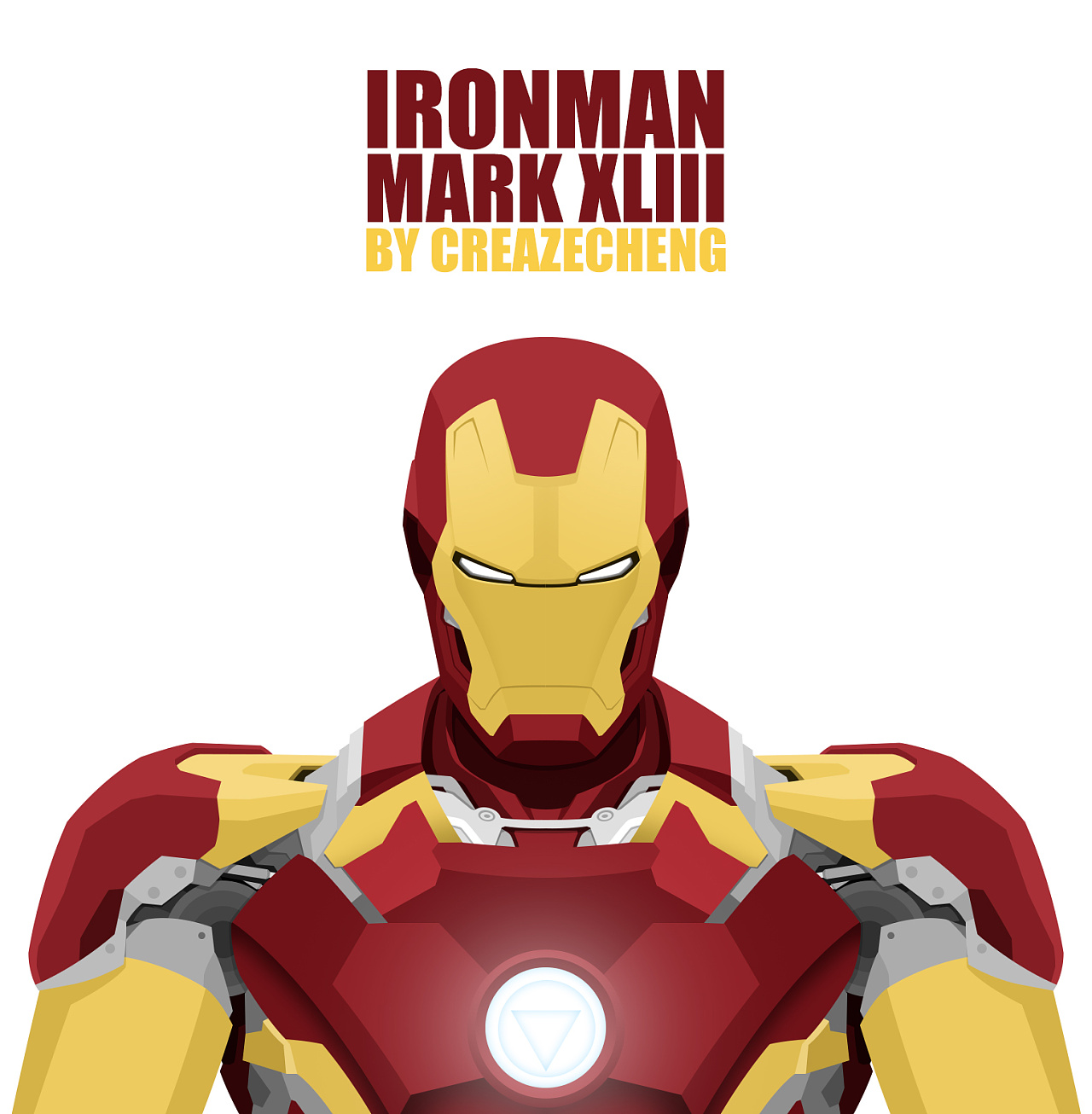 最喜欢的钢铁侠盔甲mk43(关键能和mk44合体
