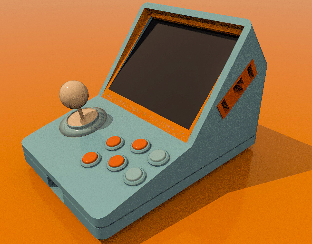 每日一练 游戏机|工业/产品|电子产品|野生c4d - 原创作品 - 站酷