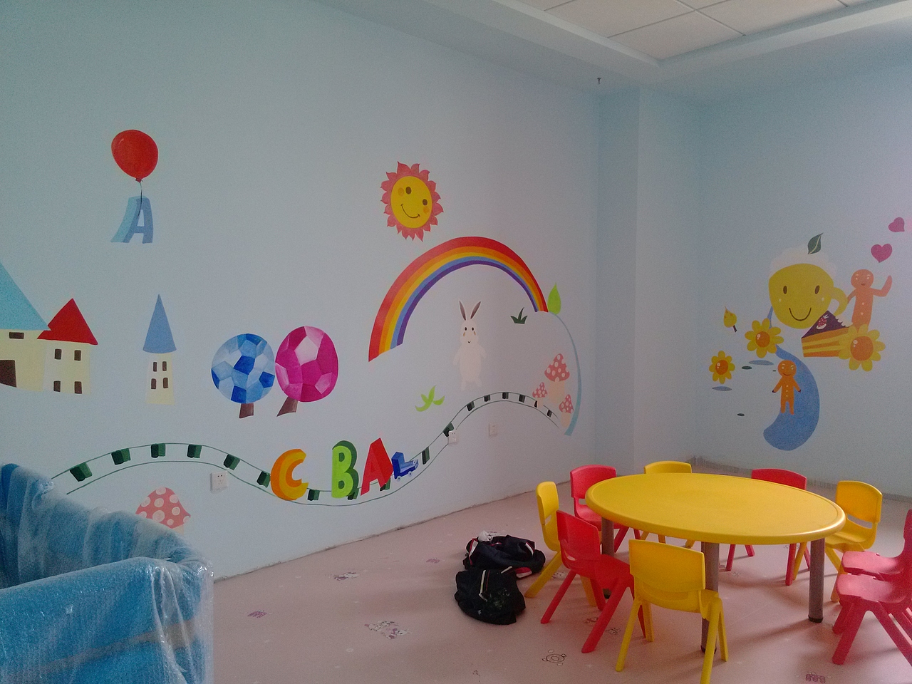 六安幼儿园彩绘 六安幼儿园墙绘 六安非鱼墙绘出品