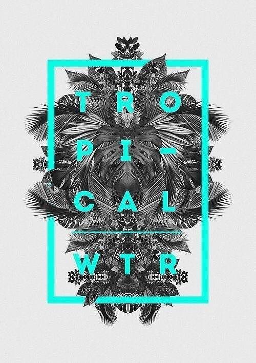 【海报设计】线框与图片