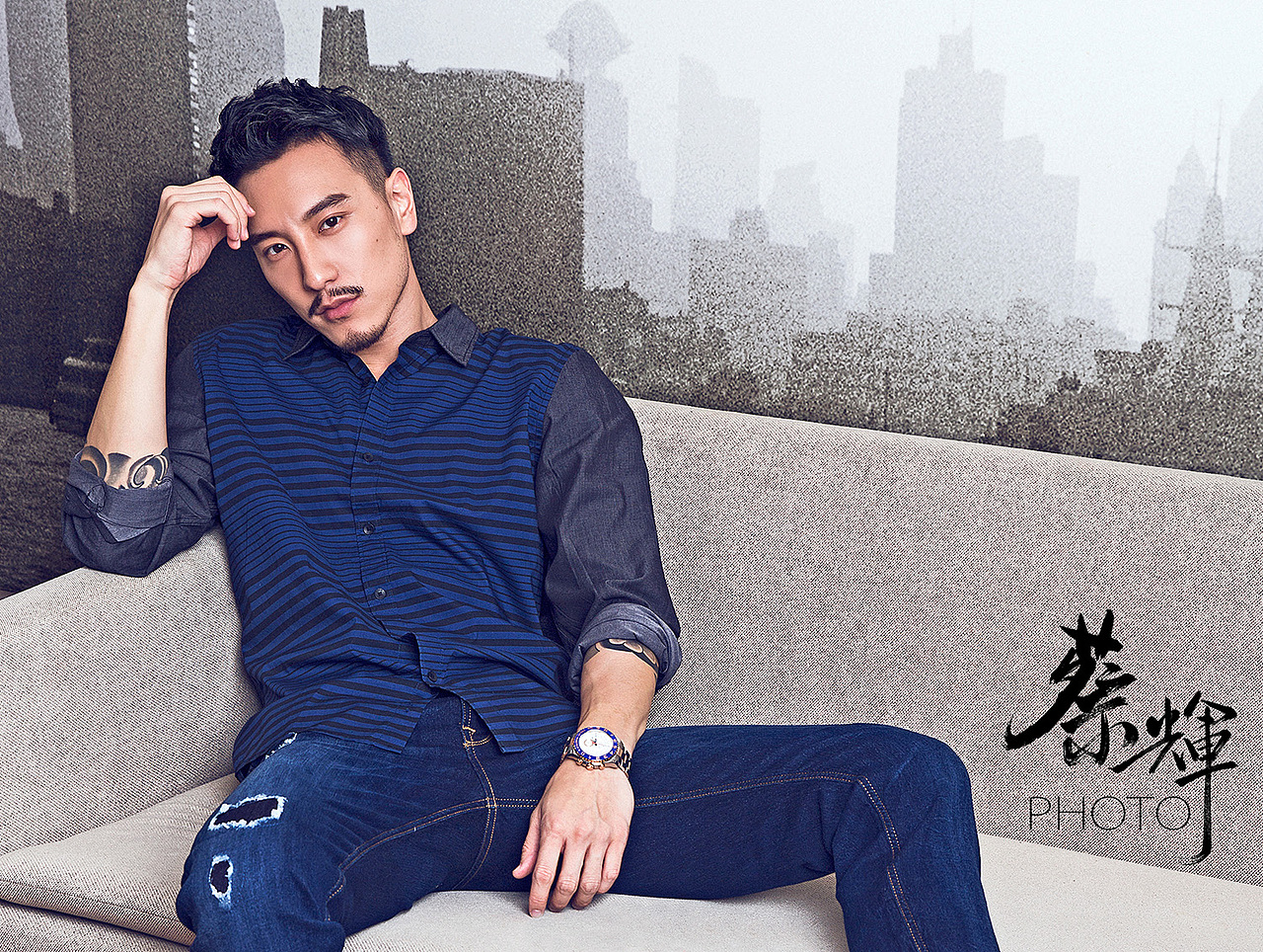 模特:王阳明
摄影:蔡辉