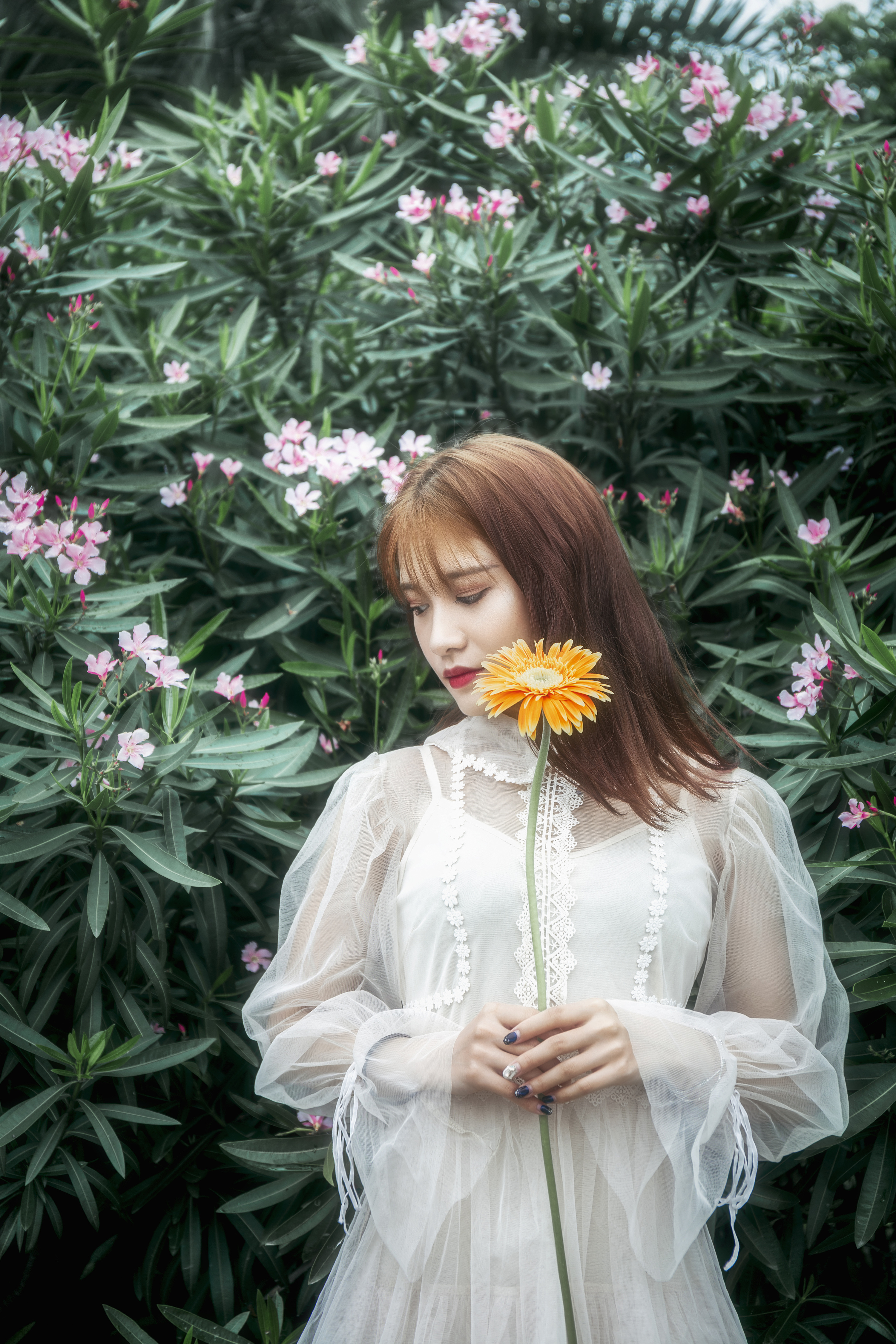 唯美清新姐妹人像