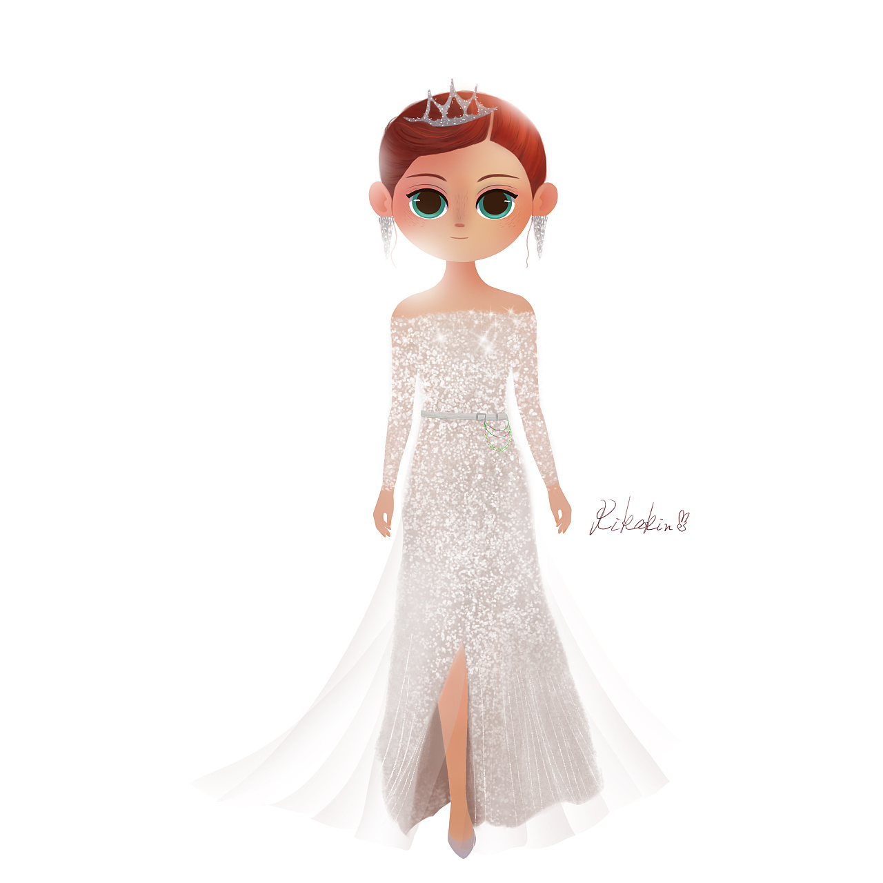 光里出来的芭比