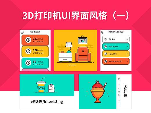 3D打印机界面