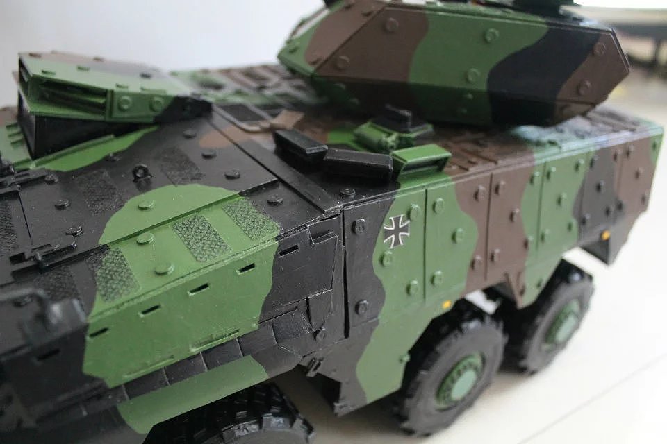 纸制德国拳击手防空车 无图纸，纯手工（图ZMTU2MDE0ODYw） - 手办/模玩 - 站酷设计师宏图装饰原创素材 - 站酷ZCOOL