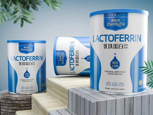 真如铁台湾奶粉包装设计