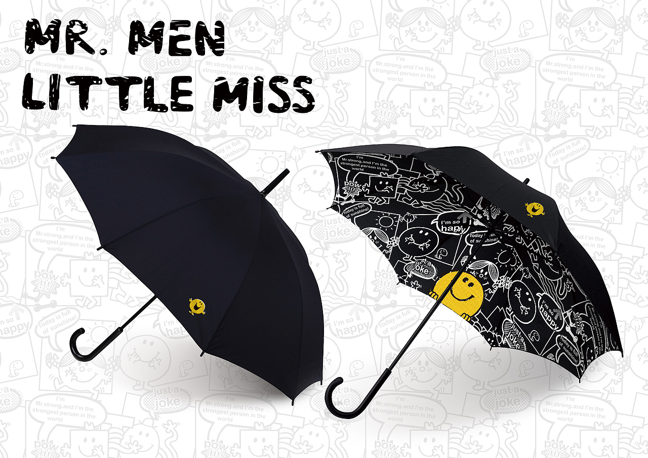 雨天不应该是沉闷的,让mr happy陪伴你吧